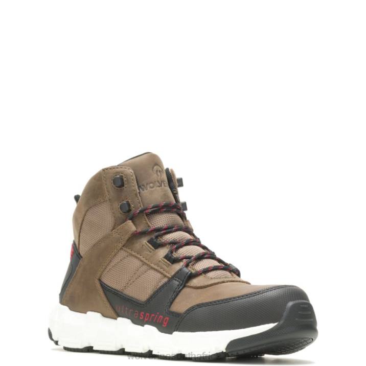 Men Rev UltraSpring DuraShocks Vent CarbonMax Work Boot VZRN21 Gravel Wolverine - Image 2