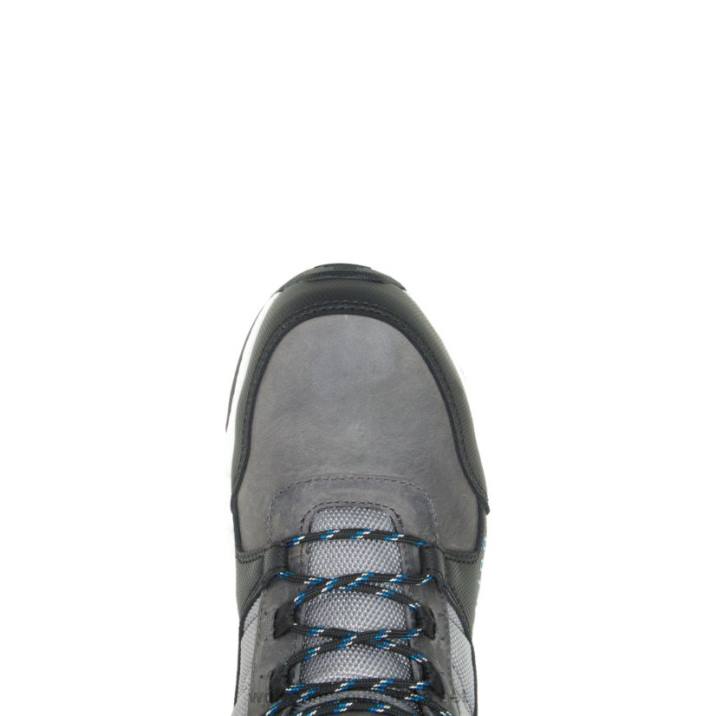 Men Rev UltraSpring DuraShocks Vent CarbonMax Work Boot VZRN22 Grey Wolverine - Image 5