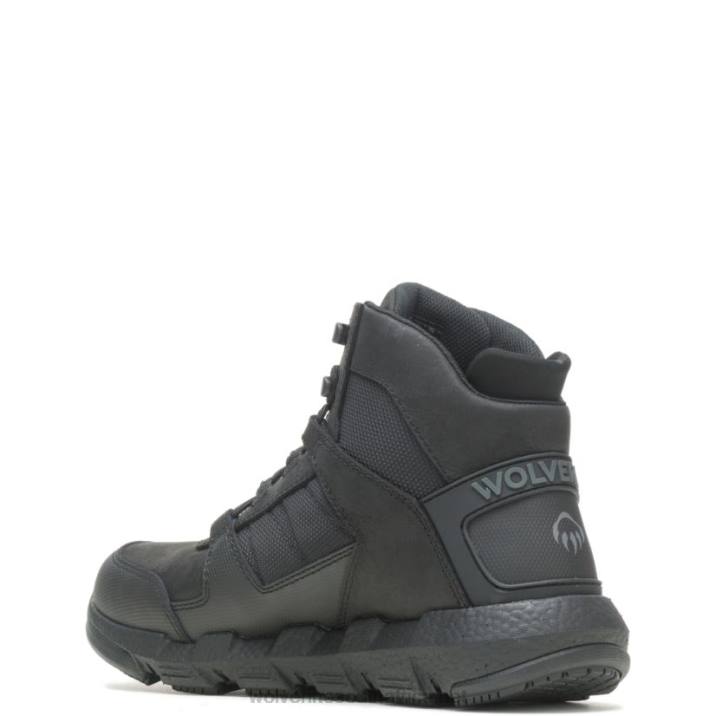 Men Rev UltraSpring DuraShocks Vent Work Boot VZRN179 Black Wolverine - Image 3