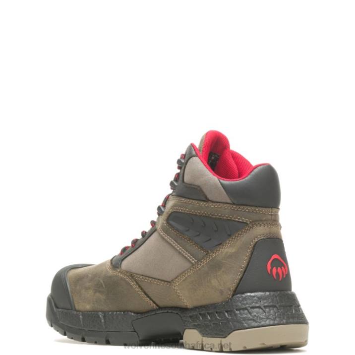 Men Rush UltraSpring 6" CarbonMax Work Boot VZRN136 Bungee Cord Wolverine - Image 3
