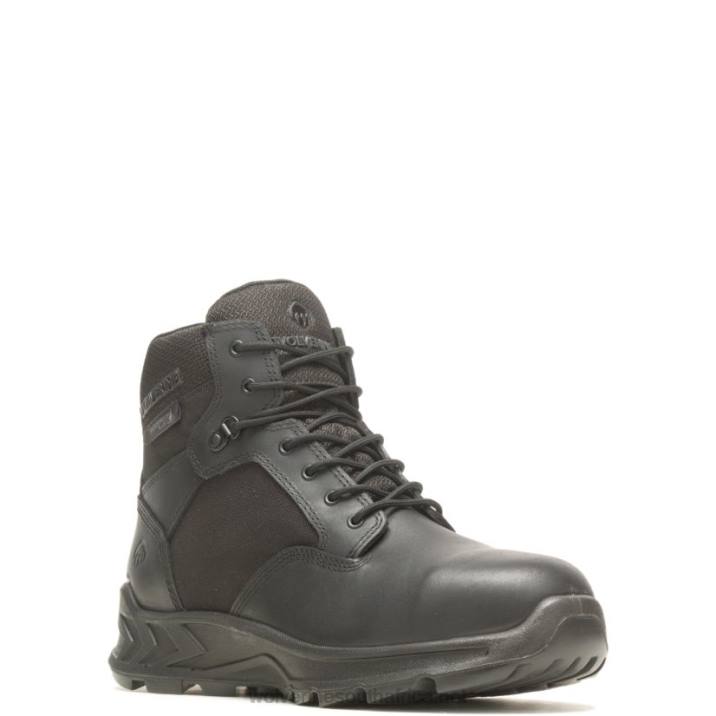 Men ShiftPLUS Tactical Waterproof 6" Alloy-Toe Boot VZRN122 Black Wolverine - Image 2