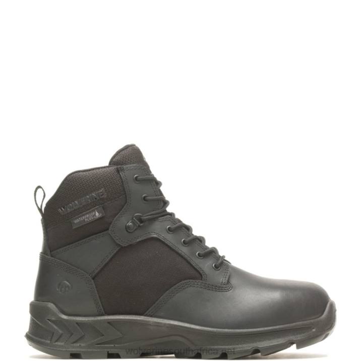 Men ShiftPLUS Tactical Waterproof 6" Alloy-Toe Boot VZRN122 Black Wolverine - Image 1