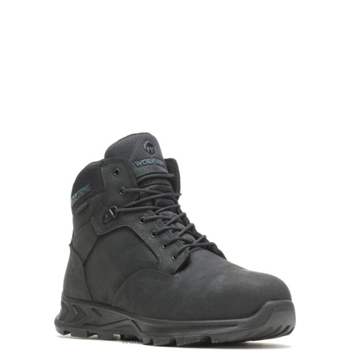 Men ShiftPLUS Work LX 6" Alloy-Toe Boot VZRN66 Black Wolverine - Image 2
