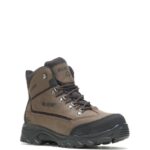 Men Spencer Waterproof Hiking Boot VZRN182 Brown/Black Wolverine - Image 2