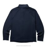 Men Sun-Stop Eco 1/2 Zip VZRN311 Dark Navy Wolverine - Image 2