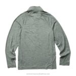 Men Sun-Stop Eco 1/2 Zip VZRN312 Gunmetal Heather Wolverine - Image 3