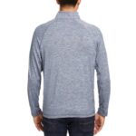 Men Sun-Stop Eco 1/2 Zip VZRN313 Navy Heather Wolverine - Image 6