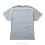 Men unCommon Construction Collection Short Sleeve Graphic Tee VZRN242 Grey Heather Wolverine - Image 2