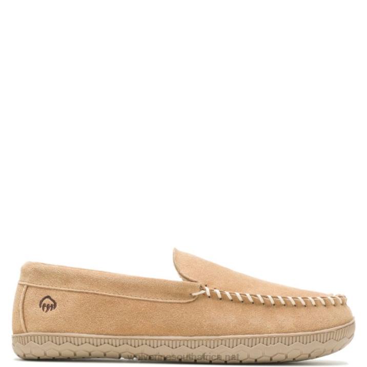 men_venetian_slipper_vzrn209_tan_wolverine.jpg Men Venetian Slipper VZRN209 Tan Wolverine - Image 1