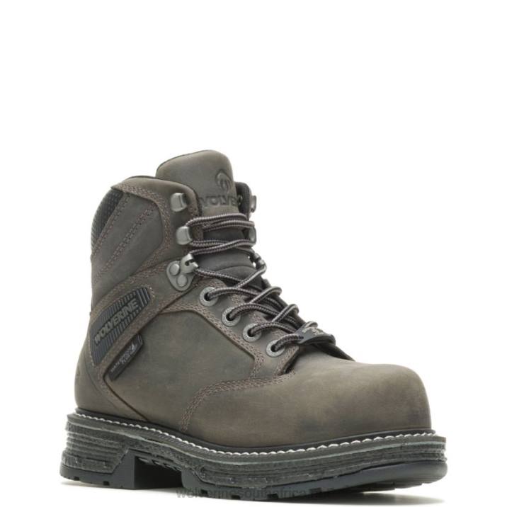 Women Hellcat UltraSpring CarbonMAX 6" Work Boot VZRN112 Charcoal Grey Wolverine - Image 2