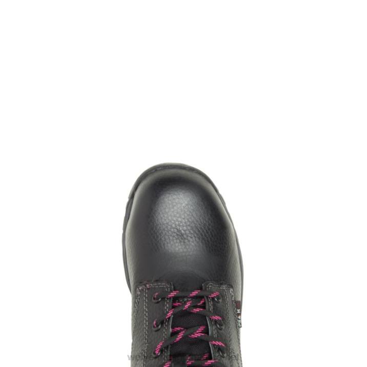Women Piper Waterproof Composite-Toe 6" Work Boot VZRN103 Black Wolverine - Image 5