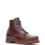 Men 1000 Mile Cap-Toe Classic Boot VZRN196 Havana Brown Wolverine - Image 2