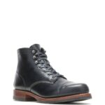 Men 1000 Mile Cap-Toe Classic Boot VZRN197 Black Wolverine - Image 2