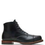 Men 1000 Mile Cap-Toe Classic Boot VZRN197 Black Wolverine