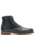 Men 1000 Mile Plain-Toe Original Boot VZRN193 Black Wolverine