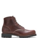 Men 1000 Mile Plain-Toe Rugged Boot VZRN200 Brown Wolverine