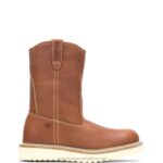 Men 10" Wellington Work Boot VZRN165 Brown Wolverine