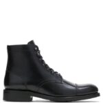 Men BLVD Cap-Toe Boot VZRN211 Black Wolverine