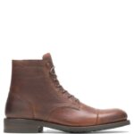 Men BLVD Cap-Toe Boot VZRN212 Pebble Brown Wolverine - Image 6