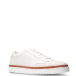 Men BLVD Court Sneaker VZRN224 White Leather/Stone Suede Wolverine - Image 4