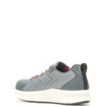 Men Bolt DuraShocks Knit CarbonMax Work Shoe VZRN100 Grey/Red Wolverine - Image 3