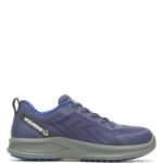 Men Bolt DuraShocks Knit CarbonMax Work Shoe VZRN101 Navy Wolverine