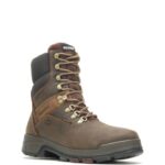 Men Cabor EPX Waterproof Composite Toe 8" Work Boot VZRN33 Dark Brown Wolverine - Image 2