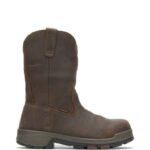 Men Cabor EPX Waterproof Composite Toe Wellington VZRN40 Dark Brown Wolverine