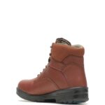 Men DuraShocks SR Steel-Toe Direct-Attach 6" Work Boot VZRN1 Brown Wolverine - Image 3