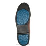 Men DuraShocks SR Steel-Toe Direct-Attach 6" Work Boot VZRN1 Brown Wolverine - Image 4
