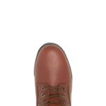 Men DuraShocks SR Steel-Toe Direct-Attach 6" Work Boot VZRN1 Brown Wolverine - Image 5