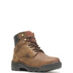 Men Durbin Waterproof 6" Steel-Toe Work Boot VZRN140 Brown Wolverine - Image 2