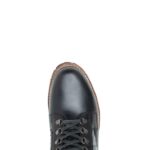 Men Faribault x 1000 Mile Plain-Toe Rugged Boot VZRN223 Black/Grey Wolverine - Image 5