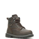 Men Floorhand Insulated 6" Steel-Toe Work Boot VZRN54 Dark Brown Wolverine - Image 2