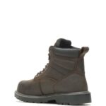 Men Floorhand Insulated 6" Steel-Toe Work Boot VZRN54 Dark Brown Wolverine - Image 3