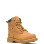 Men Floorhand Insulated 6" Steel-Toe Work Boot VZRN55 Wheat Wolverine - Image 2