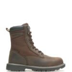 Men Floorhand Insulated 8" Steel-Toe Work Boot VZRN38 Dark Brown Wolverine