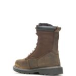 Men Floorhand Insulated 8" Steel-Toe Work Boot VZRN38 Dark Brown Wolverine - Image 3
