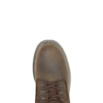 Men Floorhand Insulated 8" Steel-Toe Work Boot VZRN38 Dark Brown Wolverine - Image 5