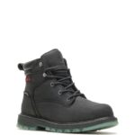 Men Floorhand LX 6" Work Boot VZRN157 Black Wolverine - Image 2