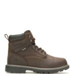 Men Floorhand Met-Guard 6" Steel-Toe Work Boot VZRN73 Dark Brown Wolverine