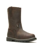 Men Floorhand Met-Guard Steel-Toe Wellington Work Boot VZRN150 Dark Brown Wolverine - Image 2