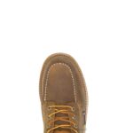 Men Floorhand Moc-Toe 6" Steel-Toe Work Boot VZRN59 Tan Wolverine - Image 6