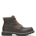 Men Floorhand Moc-Toe 6" Steel-Toe Work Boot VZRN60 Dark Brown Wolverine