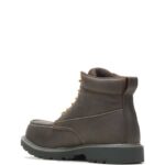 Men Floorhand Moc-Toe 6" Steel-Toe Work Boot VZRN60 Dark Brown Wolverine - Image 3