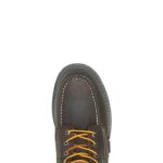 Men Floorhand Moc-Toe 6" Steel-Toe Work Boot VZRN60 Dark Brown Wolverine - Image 5
