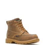 Men Floorhand Moc Toe 6 Work Boot VZRN171 Tan Wolverine - Image 2