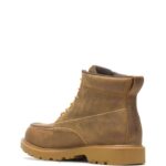 Men Floorhand Moc Toe 6 Work Boot VZRN171 Tan Wolverine - Image 3