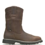 Men Floorhand Square-Toe Steel-Toe Wellington Work Boot VZRN90 Dark Brown Wolverine