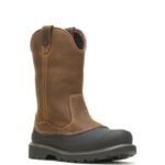 Men Floorhand Swamp Steel-Toe Work Wellington VZRN93 Dark Brown Wolverine - Image 2